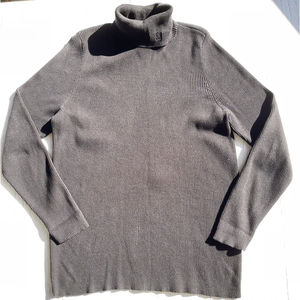 LRL Ralph Lauren Womens Pullover Sweater Black Long Sleeve Turtleneck Plus 1X